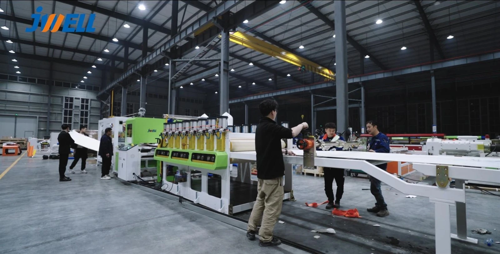 PVC wall panel extrusion line PVC wall panel extrusion line